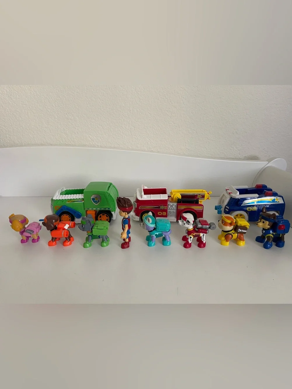 Paw Patrol All Star Pups Complete Figure Set including Everest HTF